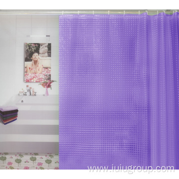 Printed Bathroom Peva Bath Shower Curtain